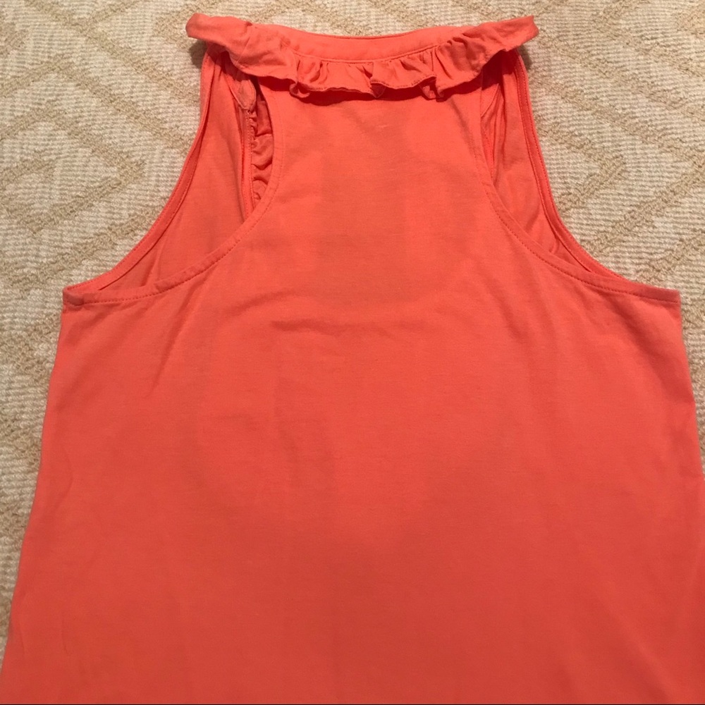 Lilly Pulitzer Ruffle Racer Back Tank Top - Picture 4 of 7